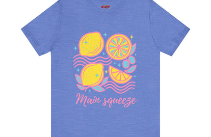 MAIN SQUEEZE LEMON UNISEX TEE T-SHIRT