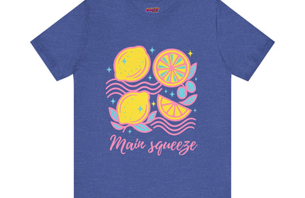 MAIN SQUEEZE LEMON UNISEX TEE T-SHIRT