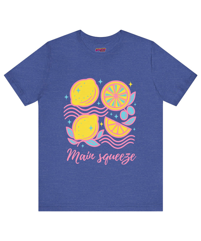 MAIN SQUEEZE LEMON UNISEX TEE T-SHIRT