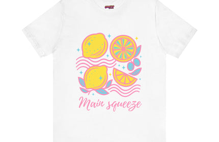 MAIN SQUEEZE LEMON UNISEX TEE T-SHIRT