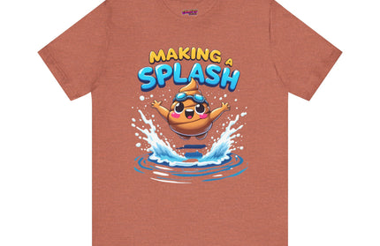 MAKING A SPLASH! POOP HUMOR TEE
