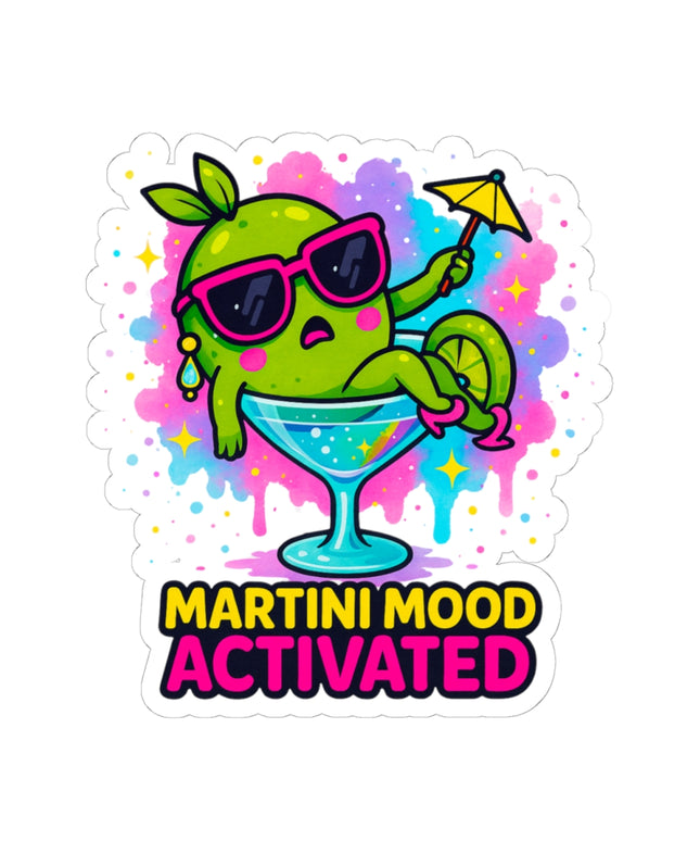 MARTINI MODE ACTIVATED CHIMEPOP STICKER