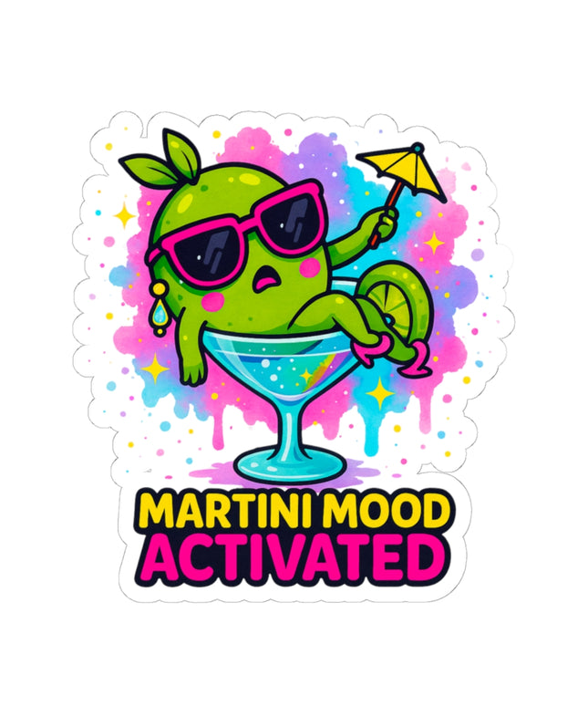 MARTINI MODE ACTIVATED CHIMEPOP STICKER