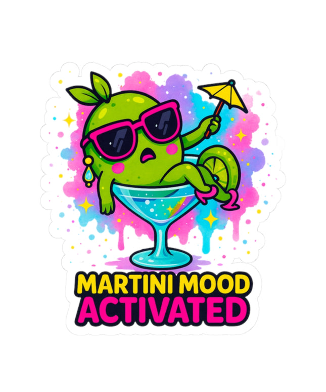 MARTINI MODE ACTIVATED CHIMEPOP STICKER