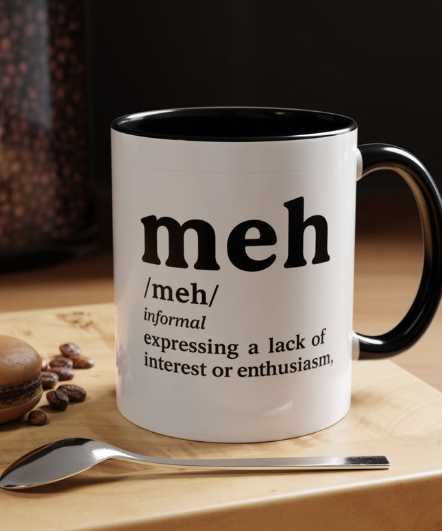 MEH DEFINITION MOOD MUG
