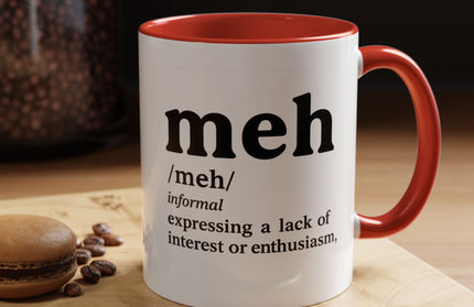 MEH DEFINITION MOOD MUG