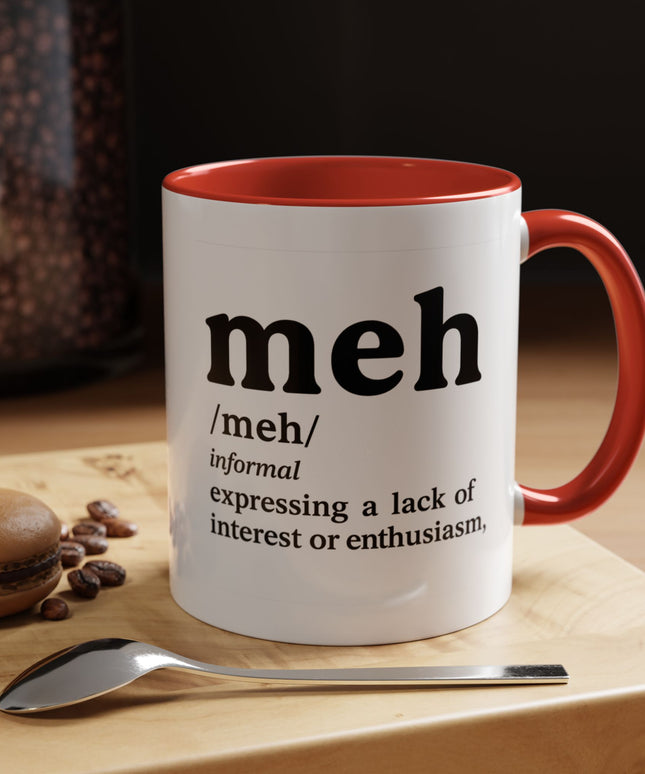 MEH DEFINITION MOOD MUG