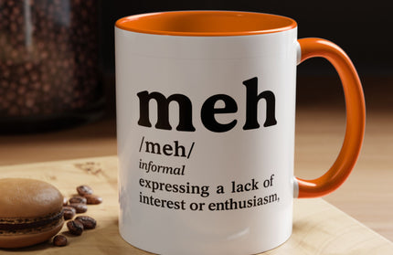 MEH DEFINITION MOOD MUG