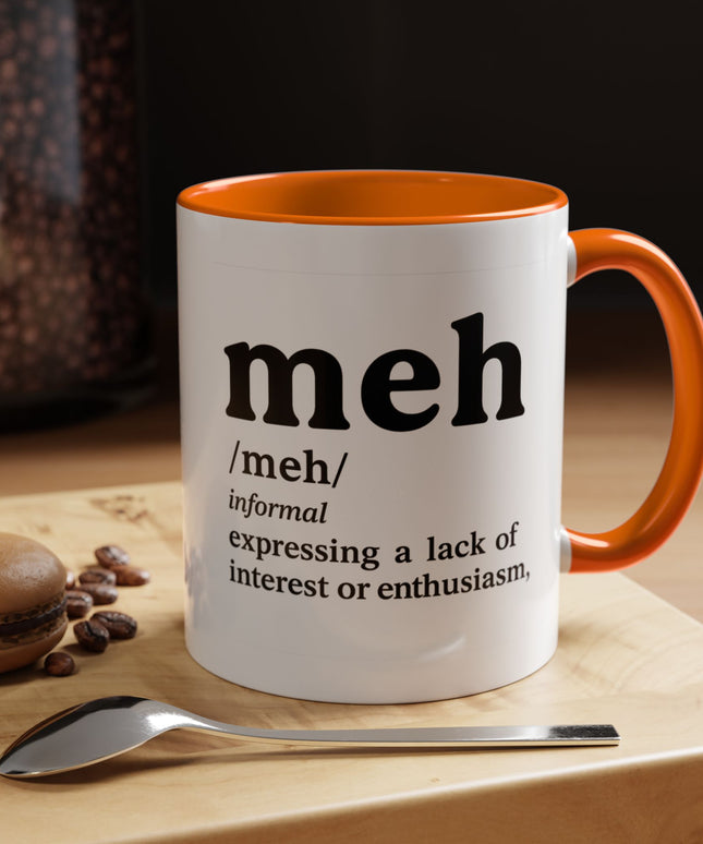 MEH DEFINITION MOOD MUG