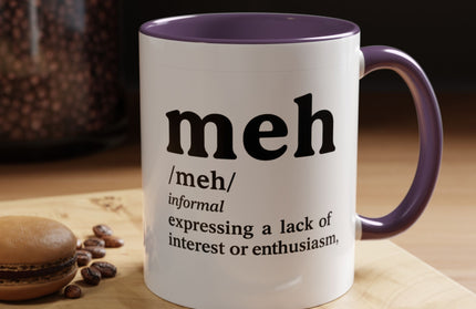 MEH DEFINITION MOOD MUG