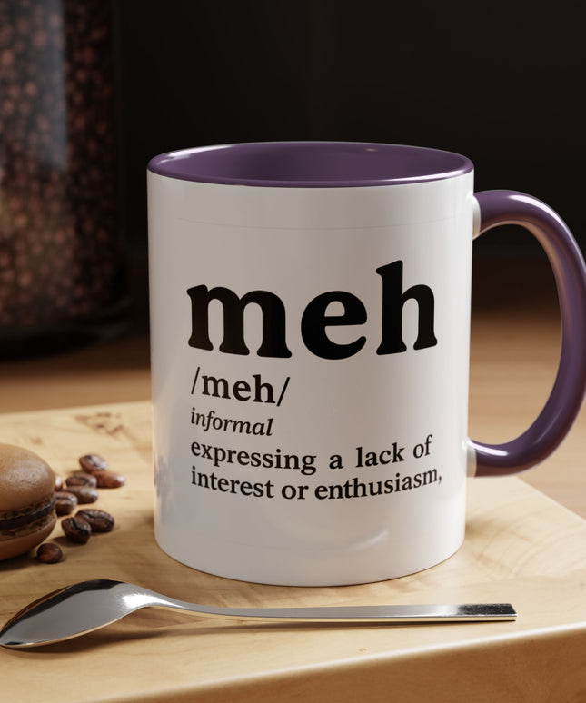 MEH DEFINITION MOOD MUG