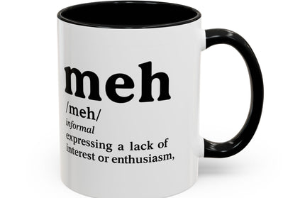 MEH DEFINITION MOOD MUG