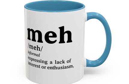 MEH DEFINITION MOOD MUG