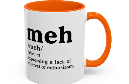 MEH DEFINITION MOOD MUG