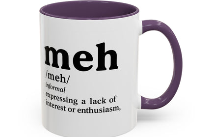 MEH DEFINITION MOOD MUG