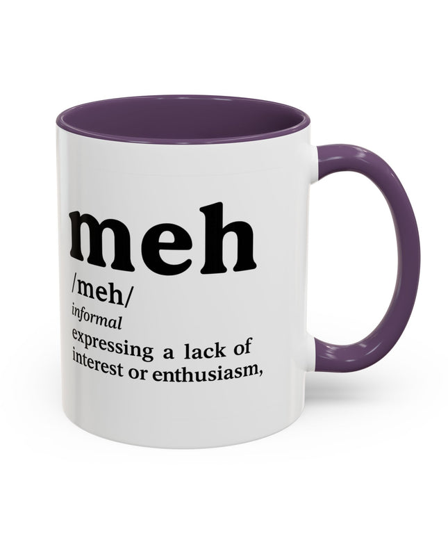 MEH DEFINITION MOOD MUG