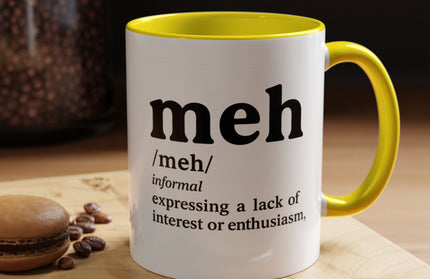 MEH DEFINITION MOOD MUG