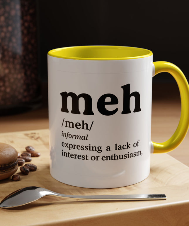 MEH DEFINITION MOOD MUG