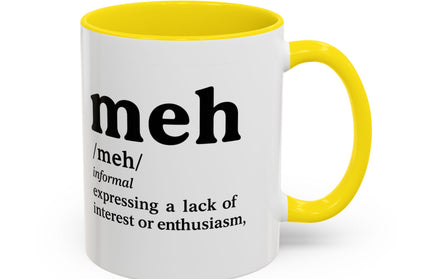 MEH DEFINITION MOOD MUG