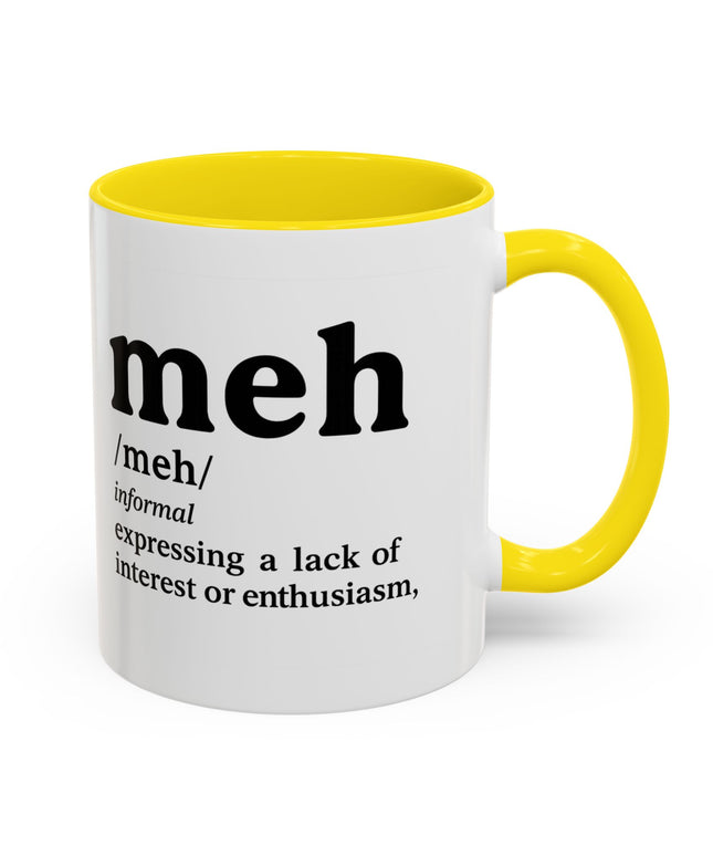 MEH DEFINITION MOOD MUG