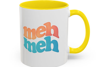 MEH WATERCOLOR VIBRANT MOOD MUG