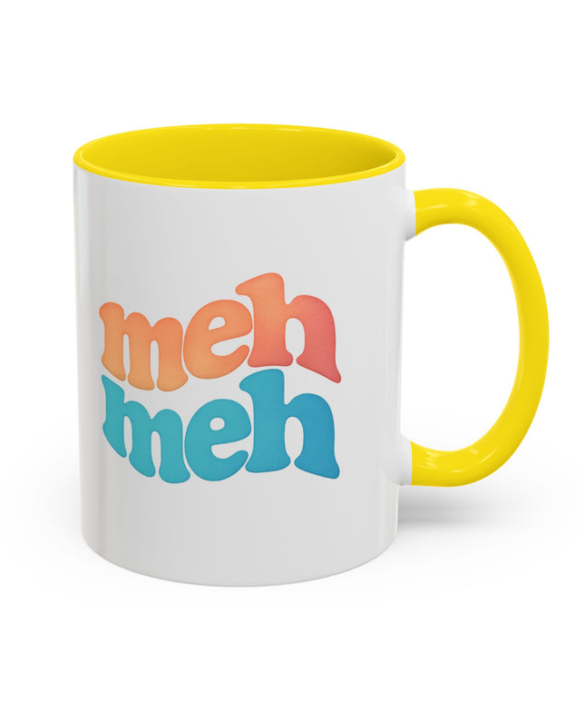 MEH WATERCOLOR VIBRANT MOOD MUG