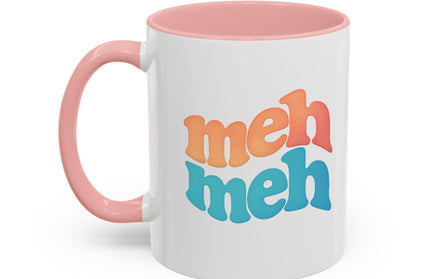 MEH WATERCOLOR VIBRANT MOOD MUG