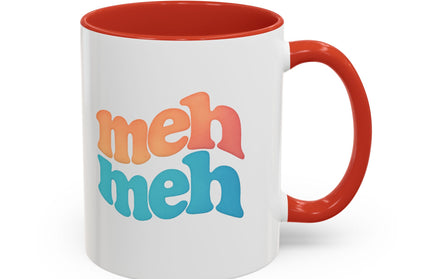 MEH WATERCOLOR VIBRANT MOOD MUG