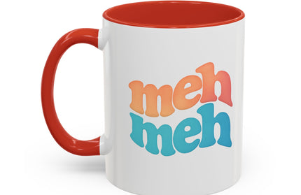 MEH WATERCOLOR VIBRANT MOOD MUG