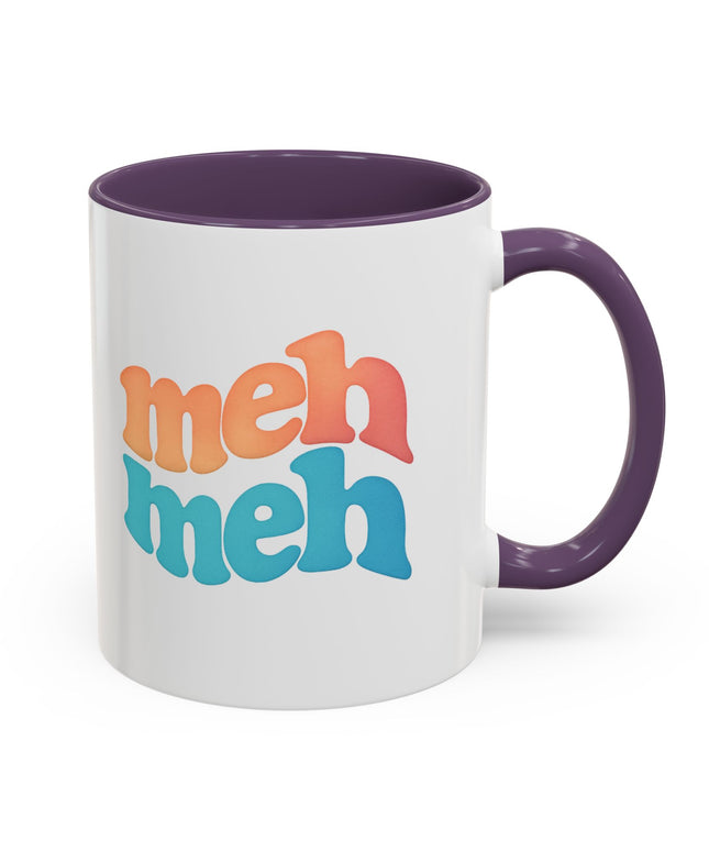 MEH WATERCOLOR VIBRANT MOOD MUG