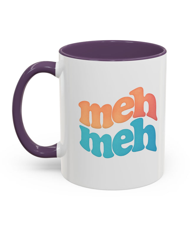 MEH WATERCOLOR VIBRANT MOOD MUG