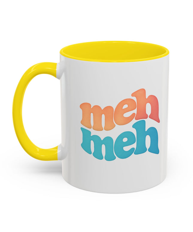 MEH WATERCOLOR VIBRANT MOOD MUG