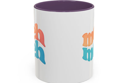 MEH WATERCOLOR VIBRANT MOOD MUG