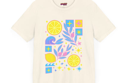 MOSAICS AND LEMONS MOOD TEE VIBE TEE