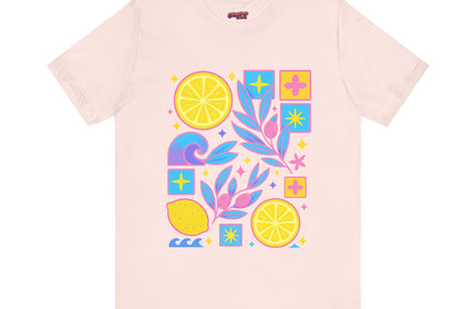 MOSAICS AND LEMONS MOOD TEE VIBE TEE