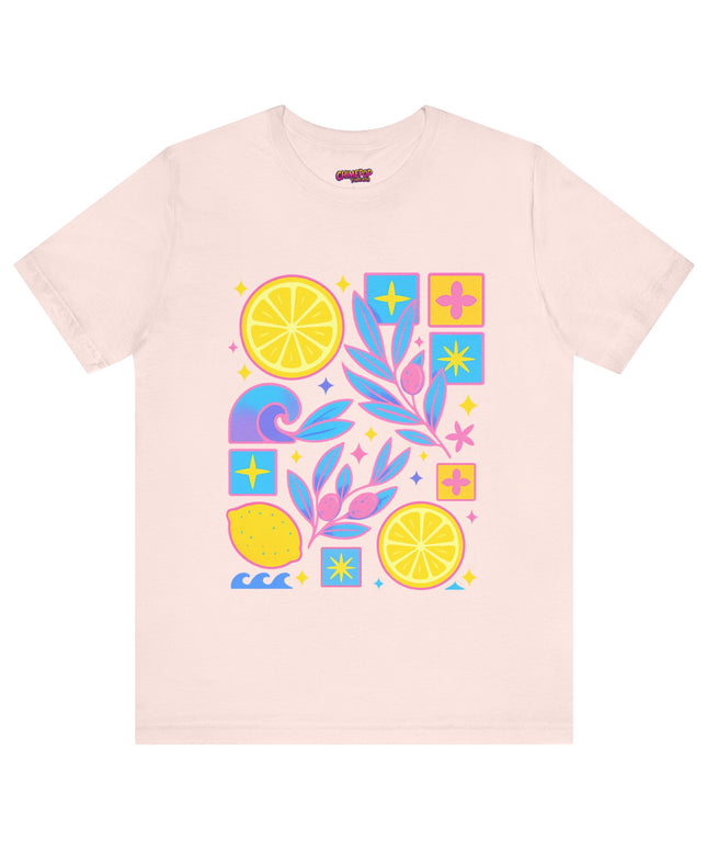 MOSAICS AND LEMONS MOOD TEE VIBE TEE