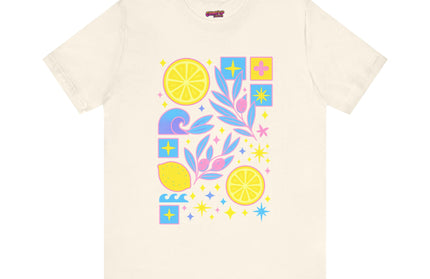MOSAICS AND LEMONS MOOD TEE VIBE TEE