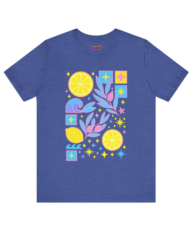 MOSAICS AND LEMONS MOOD TEE VIBE TEE
