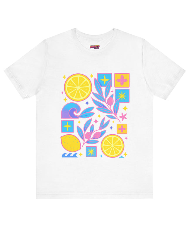 MOSAICS AND LEMONS MOOD TEE VIBE TEE