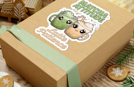 Matcha Attitude, Latte Patience ChimePop Stickers