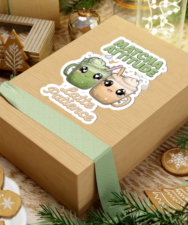 Matcha Attitude, Latte Patience ChimePop Stickers