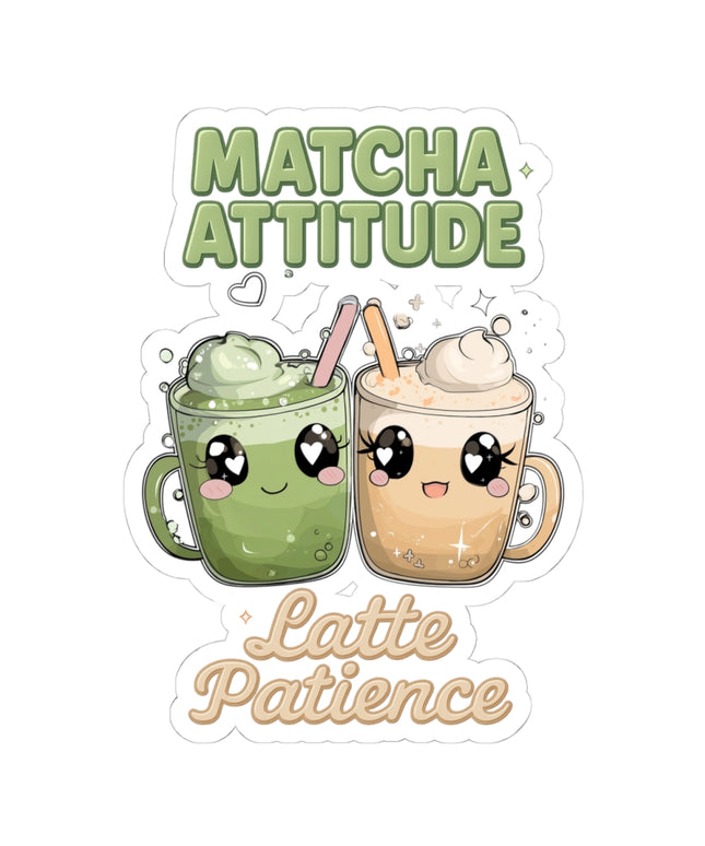 Matcha Attitude, Latte Patience ChimePop Stickers