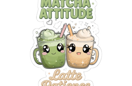 Matcha Attitude, Latte Patience ChimePop Stickers