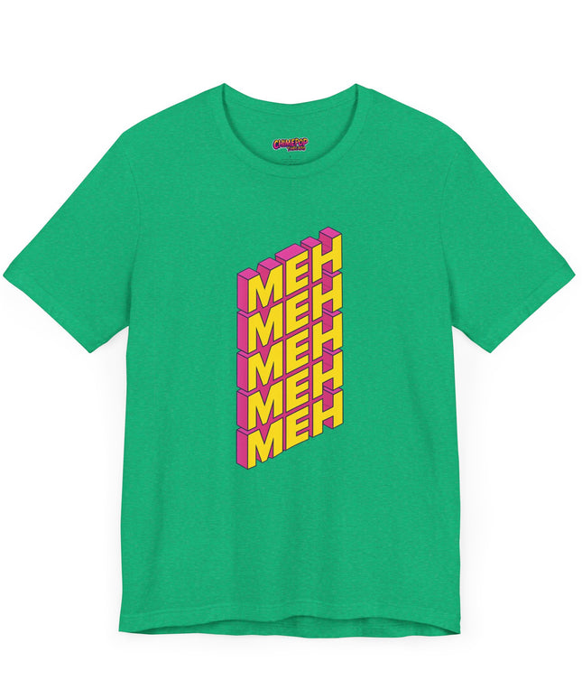 Meh 3D Block Stack T-Shirt