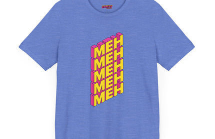 Meh 3D Block Stack T-Shirt