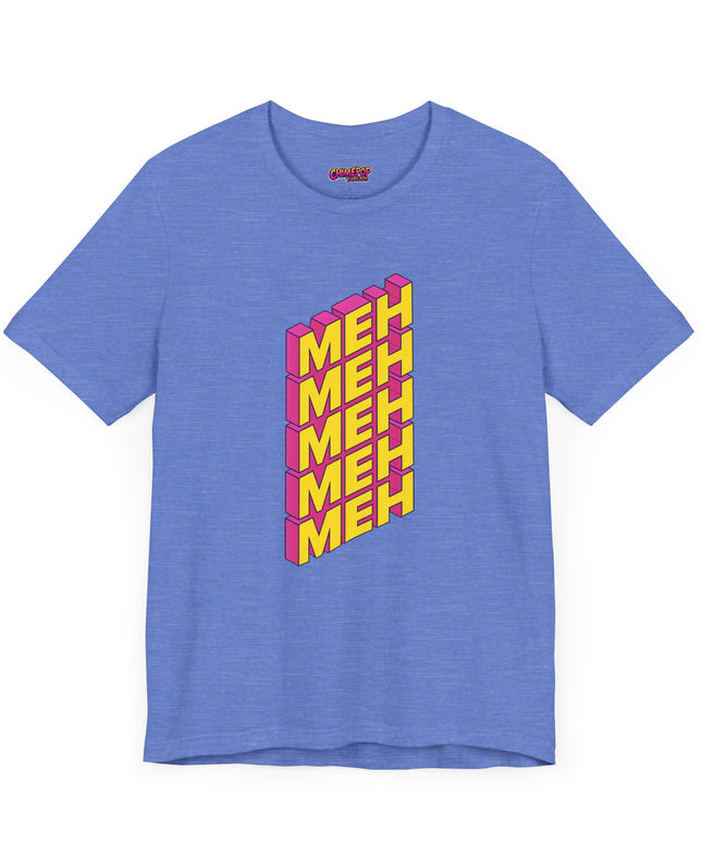 Meh 3D Block Stack T-Shirt
