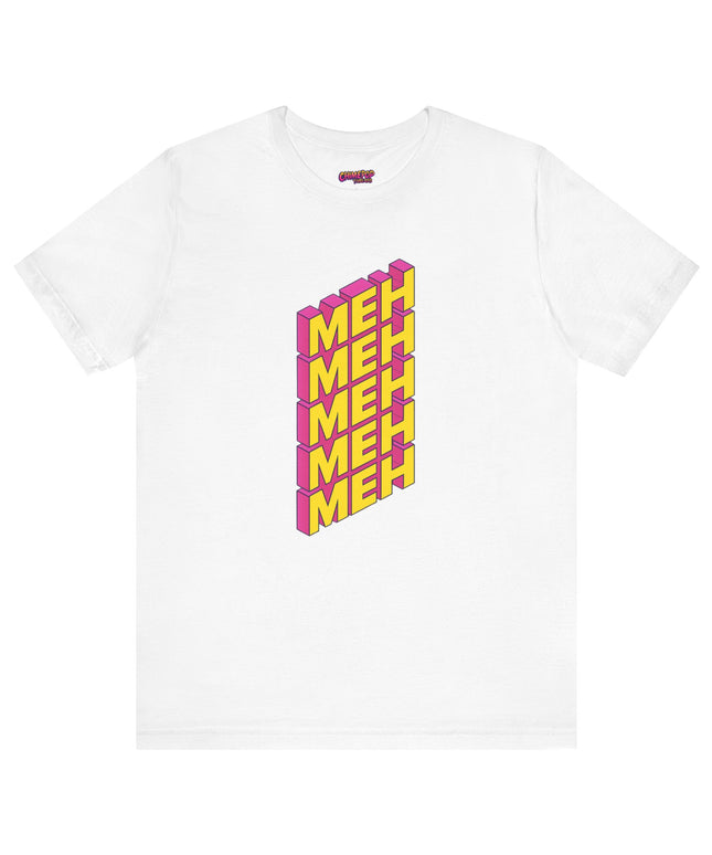 Meh 3D Block Stack T-Shirt