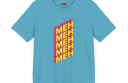 Meh 3D Block Stack T-Shirt