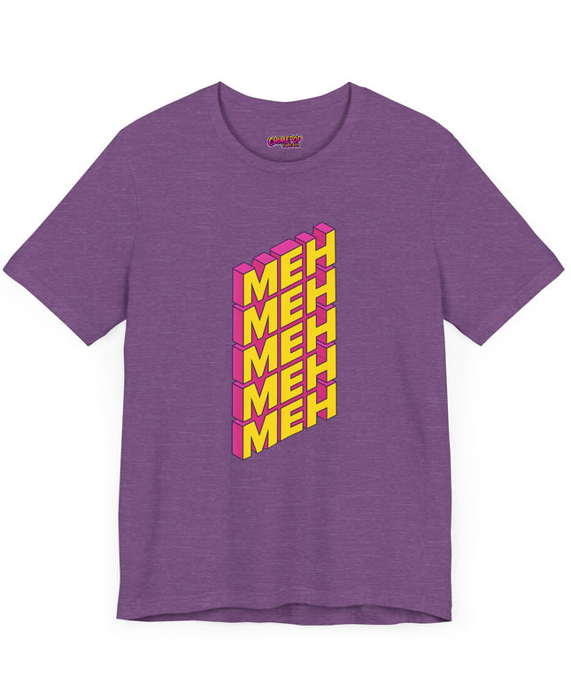 Meh 3D Block Stack T-Shirt