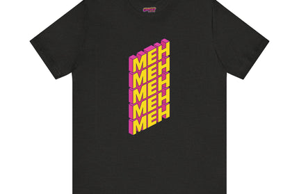 Meh 3D Block Stack T-Shirt